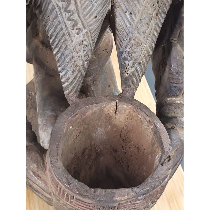 Yoruba Ifa Divination Cup Carrier, Nigeria # - Image 12