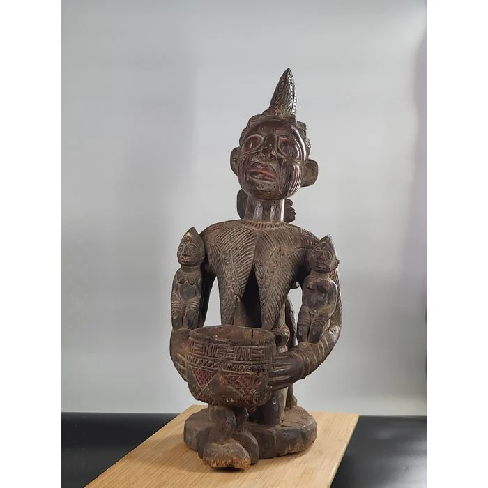 Yoruba Ifa Divination Cup Carrier, Nigeria # - Image 2