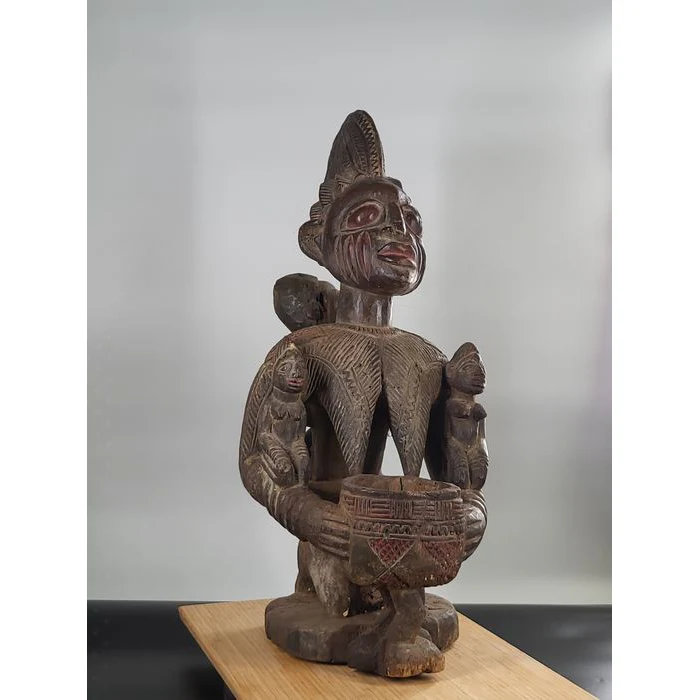 Yoruba Ifa Divination Cup Carrier, Nigeria # - Image 4