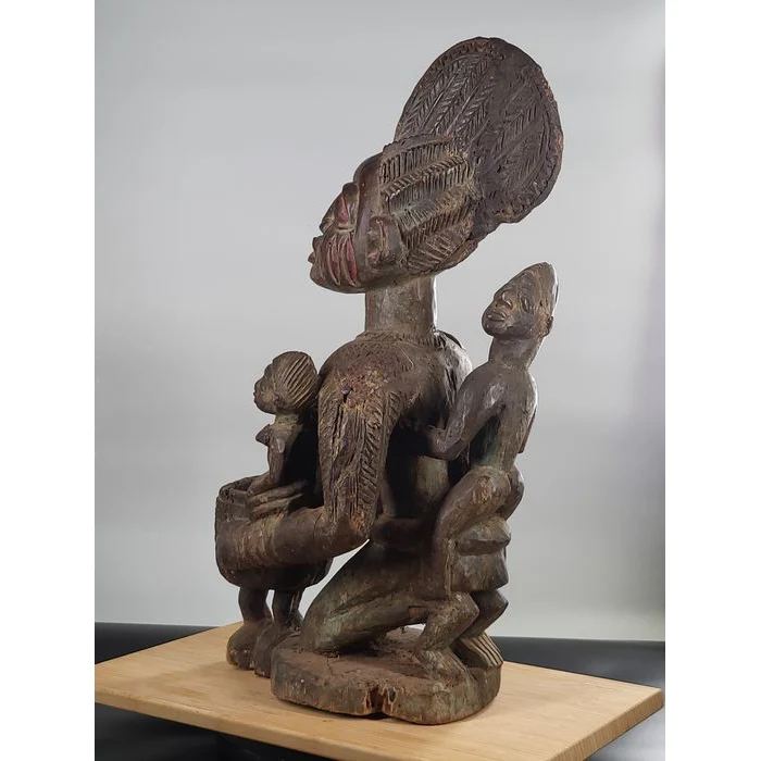 Yoruba Ifa Divination Cup Carrier, Nigeria # - Image 6