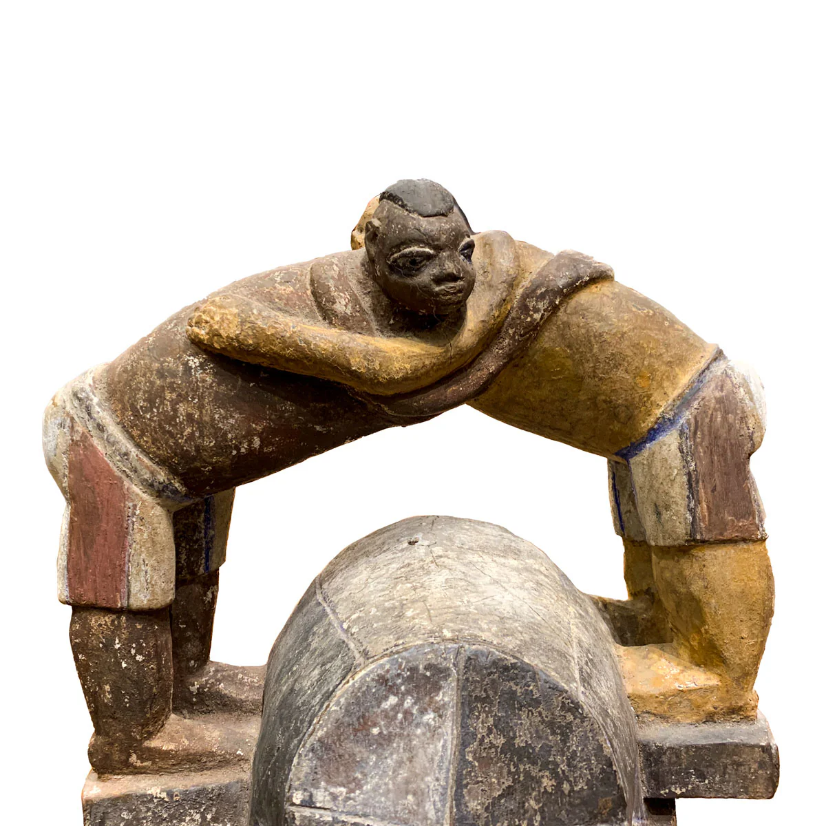 Yoruba Wrestler Gelede Mask, Nigeria #954 - Image 5