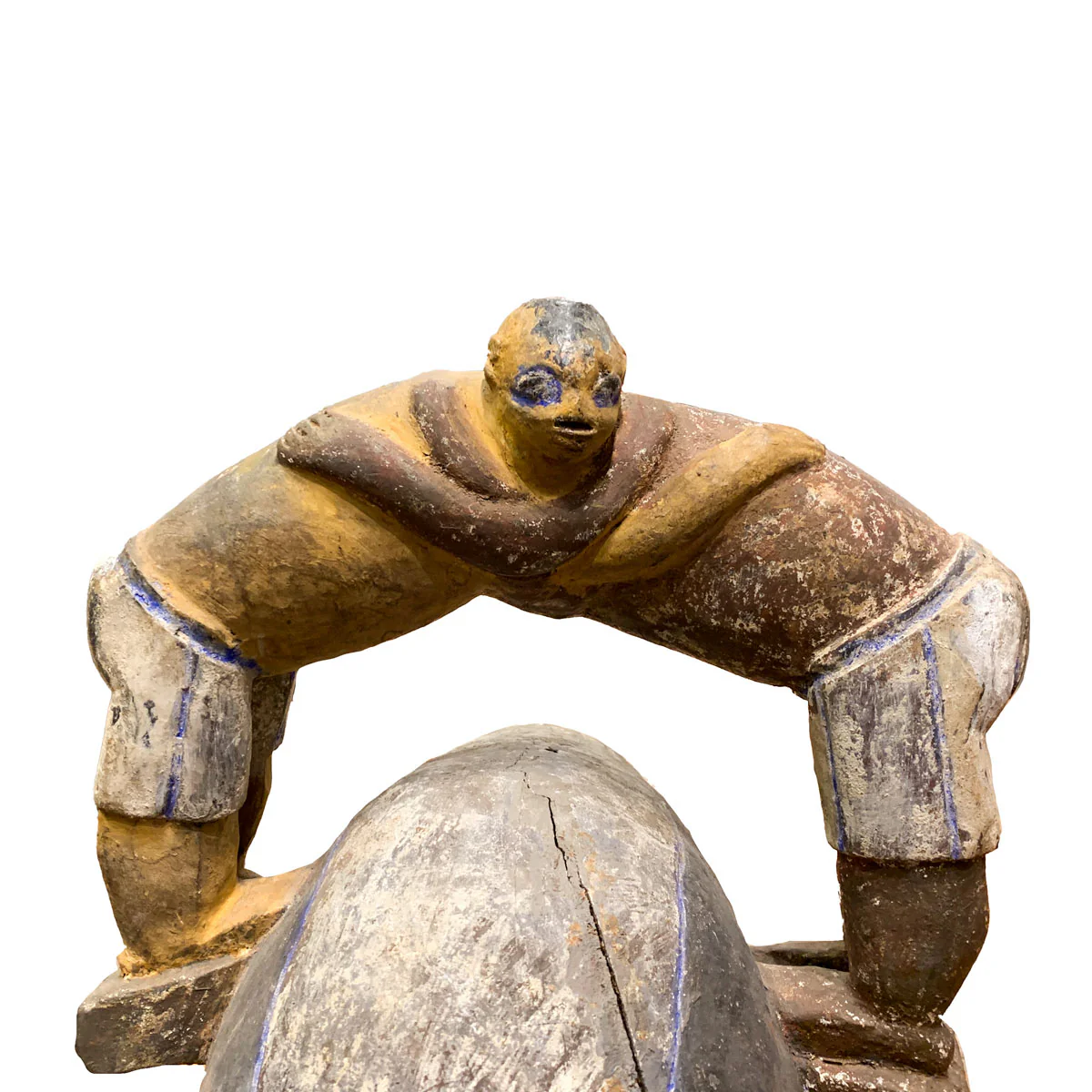 Yoruba Wrestler Gelede Mask, Nigeria #954 - Image 6