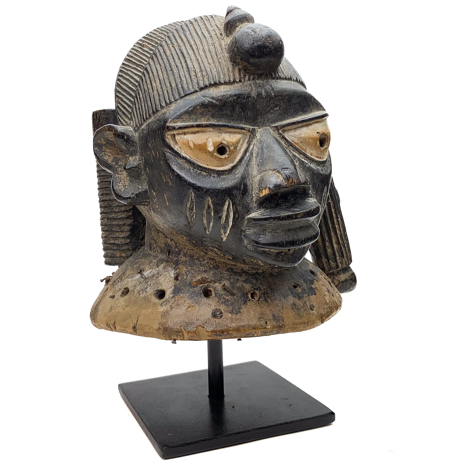Yoruba Mask, Nigeria #1155 PROVENANCE - Image 4
