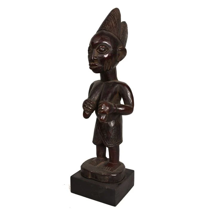Yoruba Maternity Eshu Ancestor Figure, Nigeria #328 - Image 2