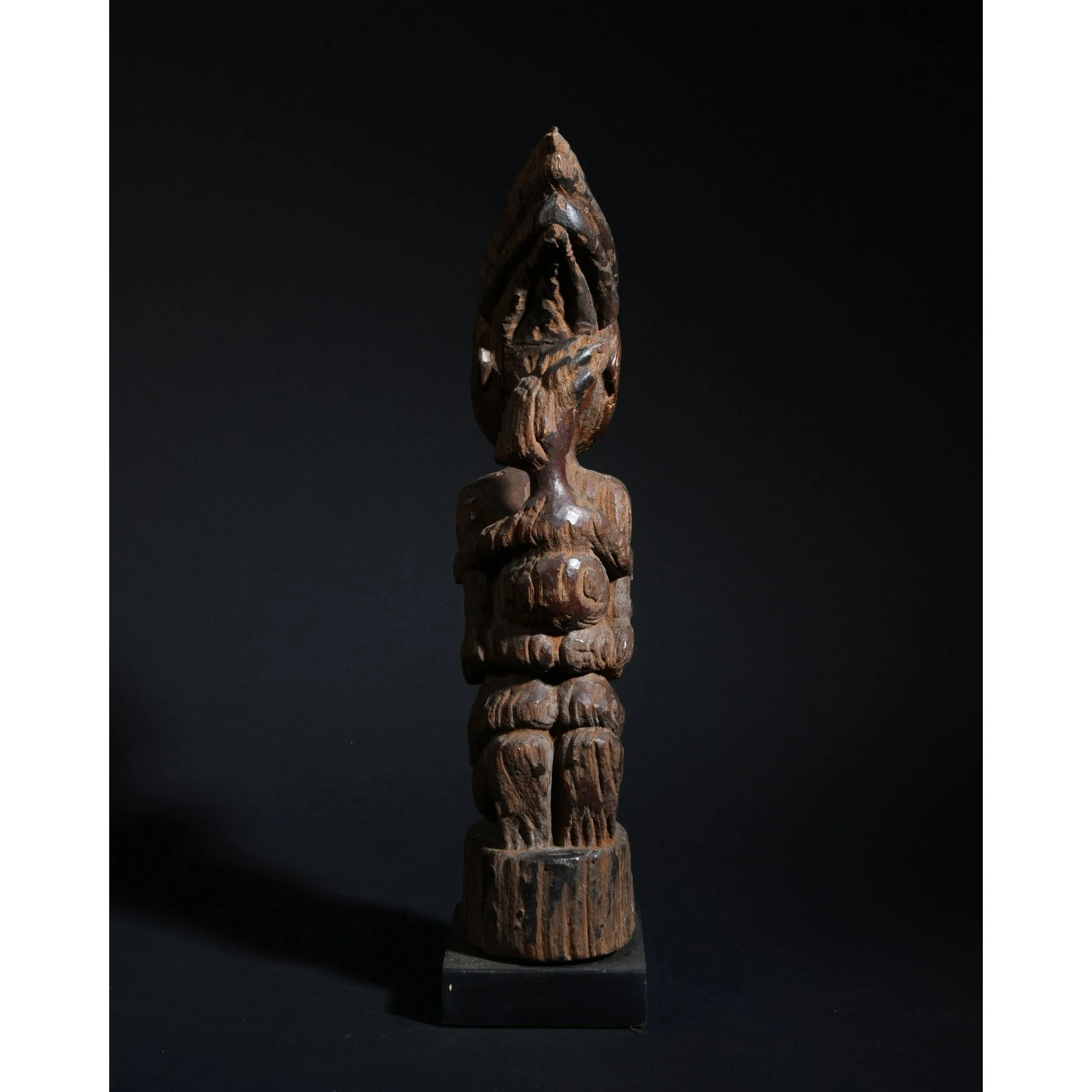 Yoruba Motherhood Statue, Nigeria #1094 - Image 3