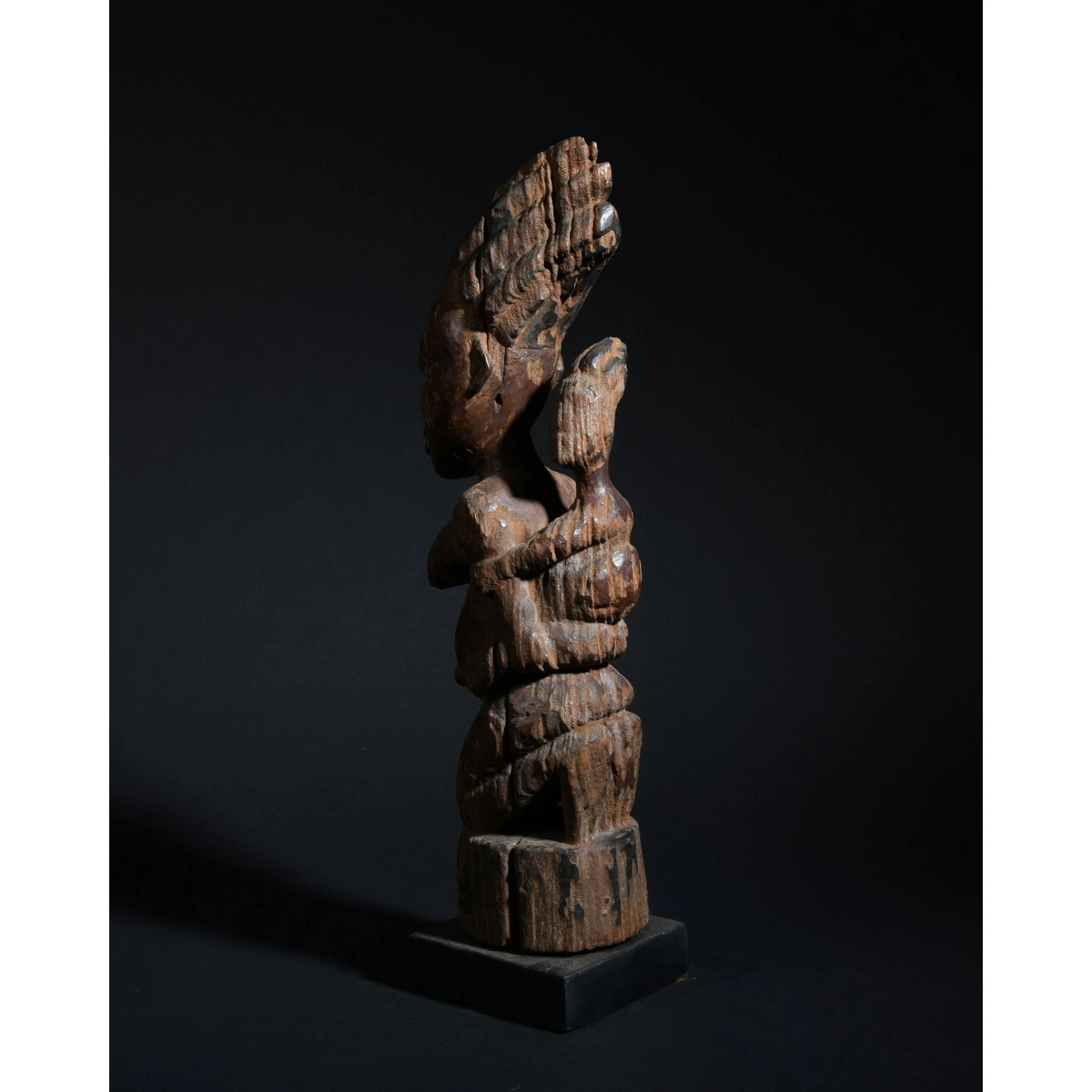 Yoruba Motherhood Statue, Nigeria #1094 - Image 4