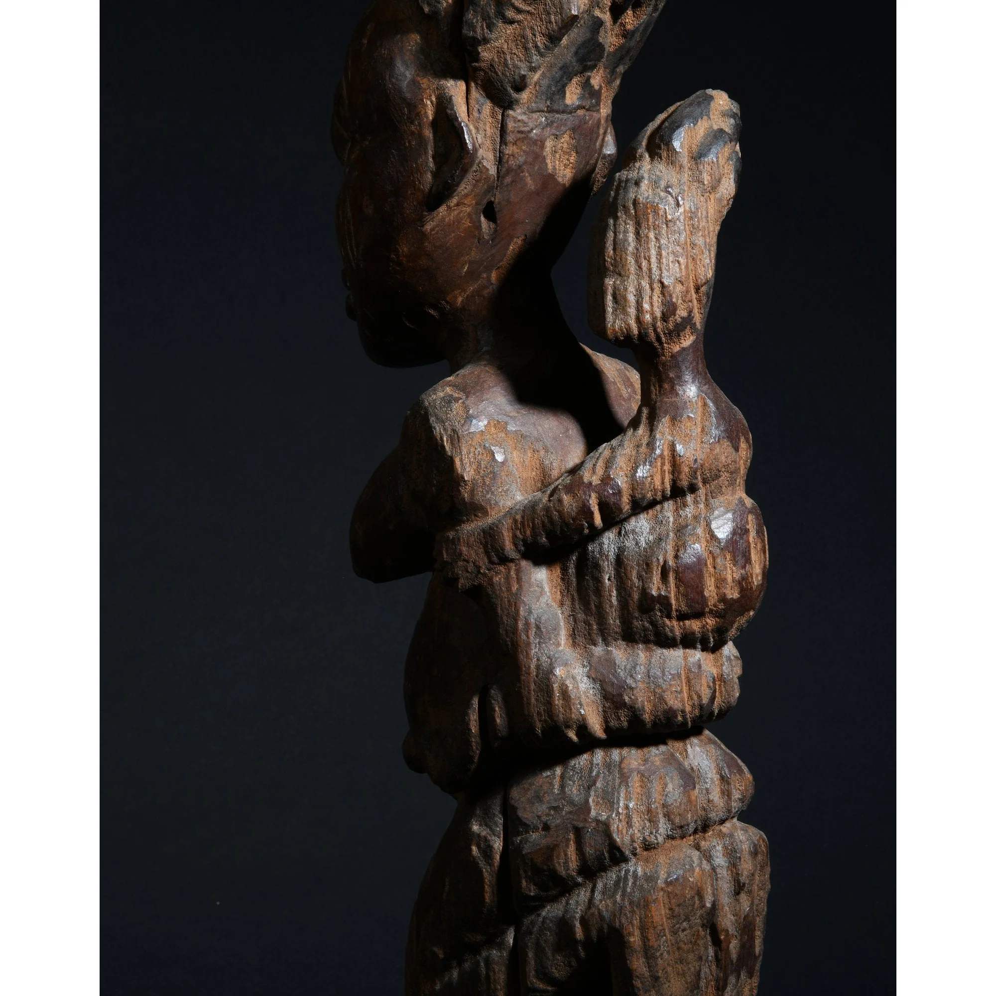 Yoruba Motherhood Statue, Nigeria #1094 - Image 7