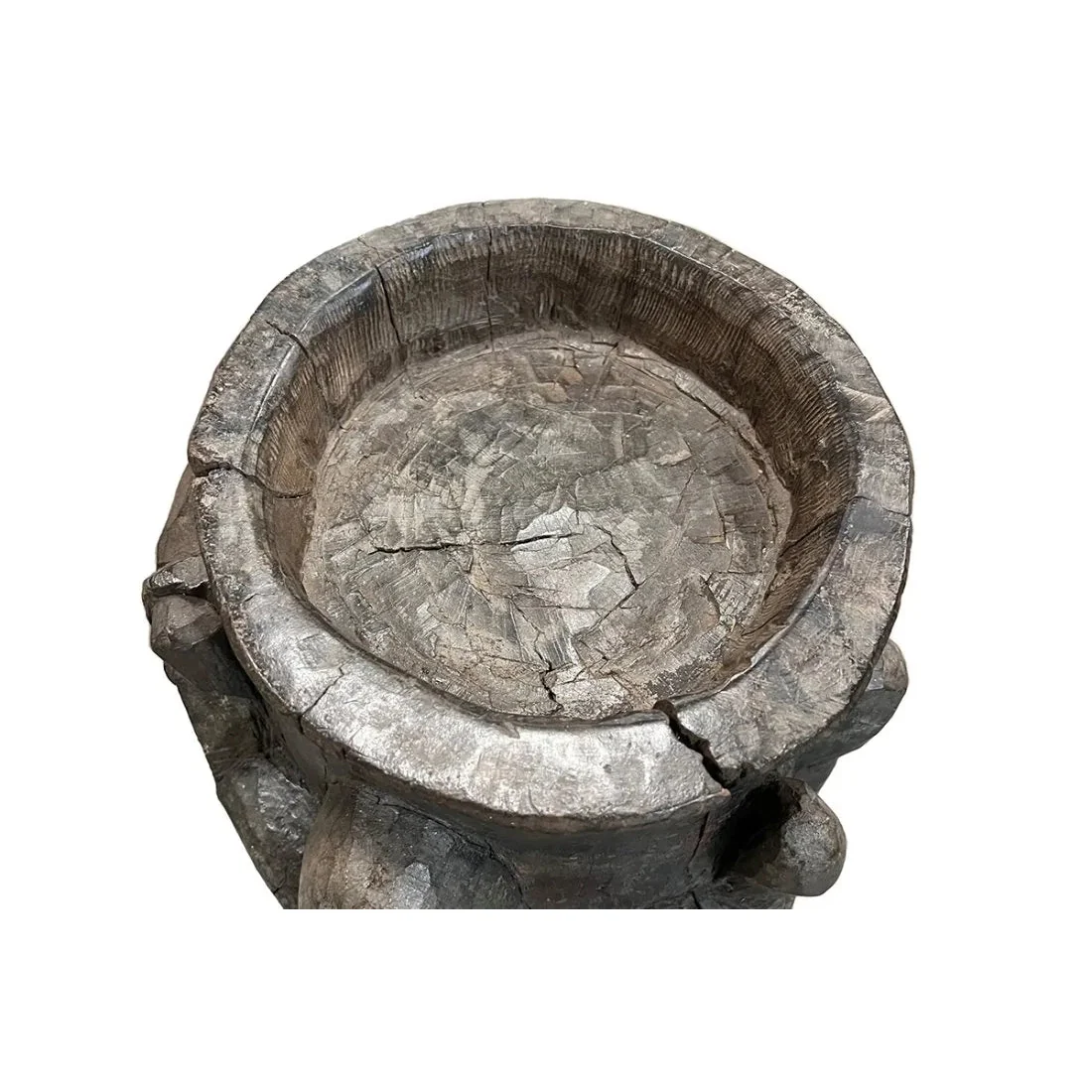 Yoruba Relief Carved Stool, Nigeria #1110 - Image 8