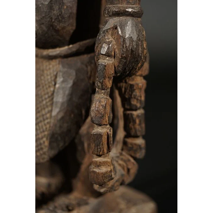 Yoruba Male Elder Figure, Nigeria #284 - Image 12