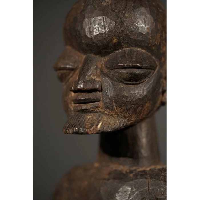 Yoruba Male Elder Figure, Nigeria #284 - Image 17