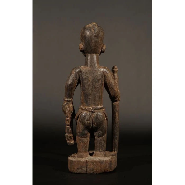 Yoruba Male Elder Figure, Nigeria #284 - Image 6
