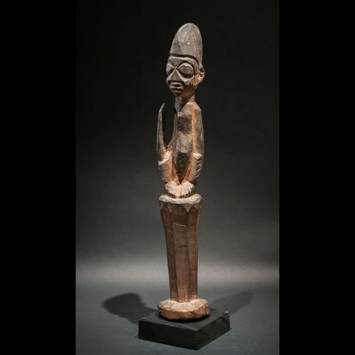 Yoruba Shango Ceremonial Staff PAIR, Nigeria #649 - Image 5