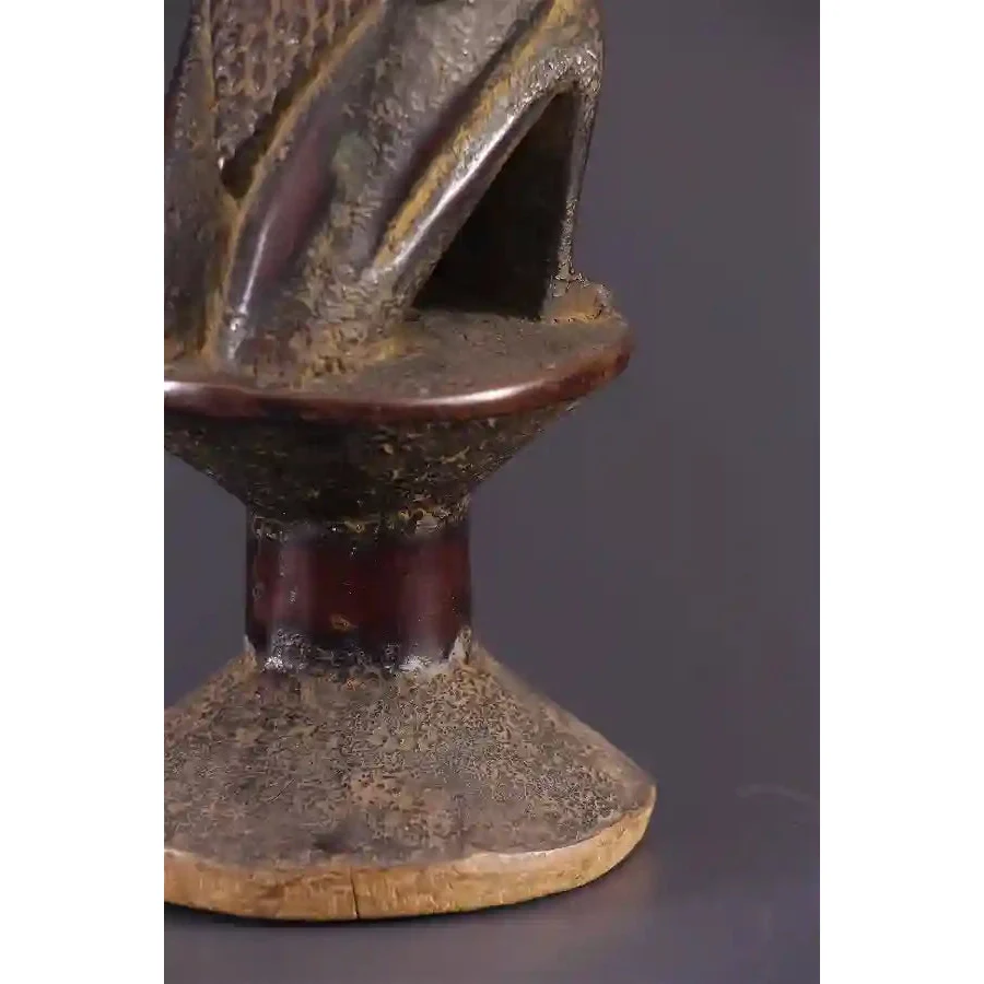 Yoruba Maternity Shango Sceptre, Nigeria #512 - Image 12