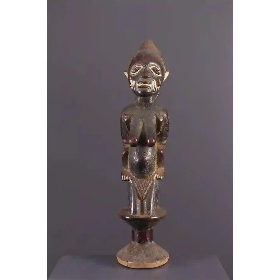 Yoruba Maternity Shango Sceptre, Nigeria #512 - Image 2