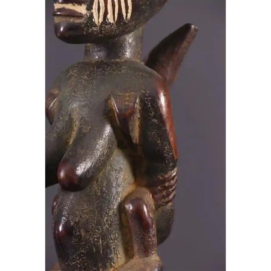 Yoruba Maternity Shango Sceptre, Nigeria #512 - Image 8