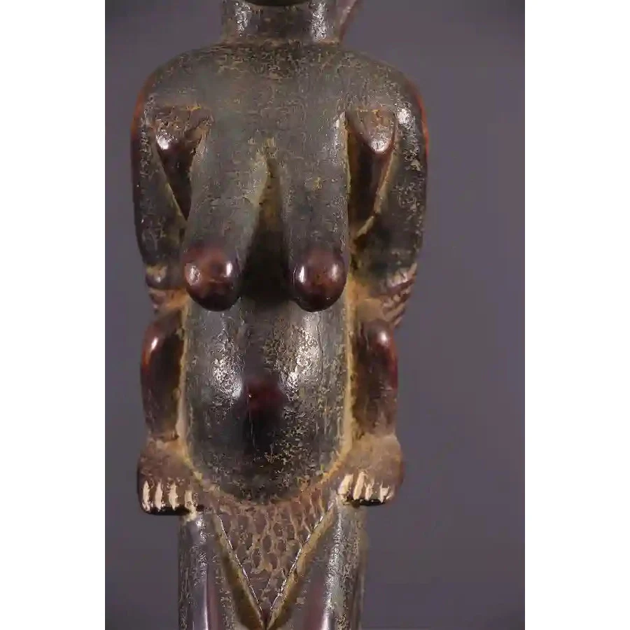 Yoruba Maternity Shango Sceptre, Nigeria #512 - Image 9