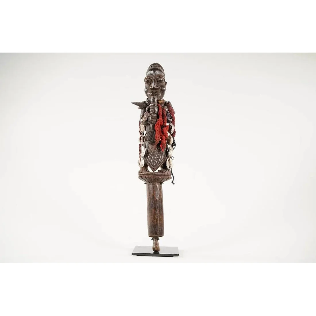 Yoruba Shango Staff, Nigeria #1076 - Image 2