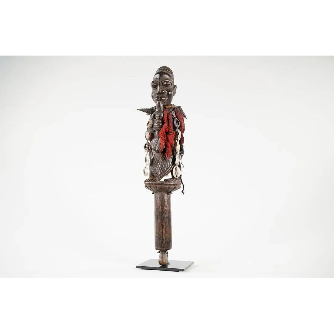 Yoruba Shango Staff, Nigeria #1076 - Image 3