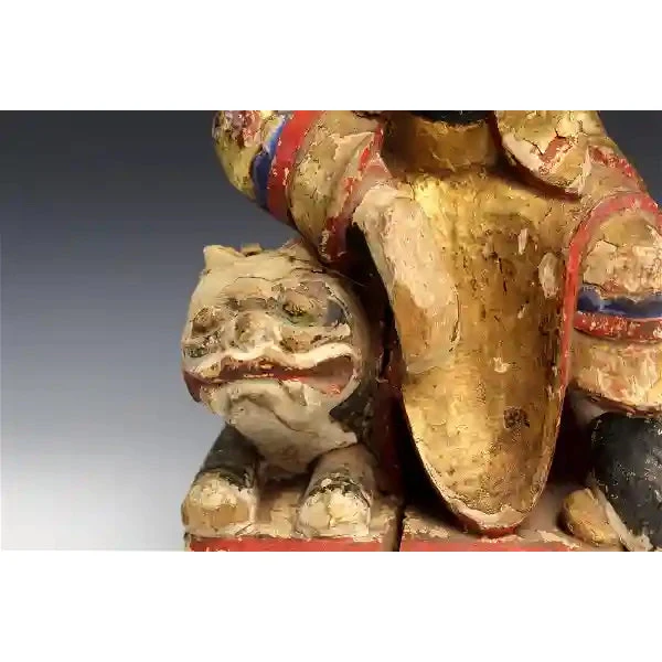 Zhongkui Wooden Statue, China - Image 4