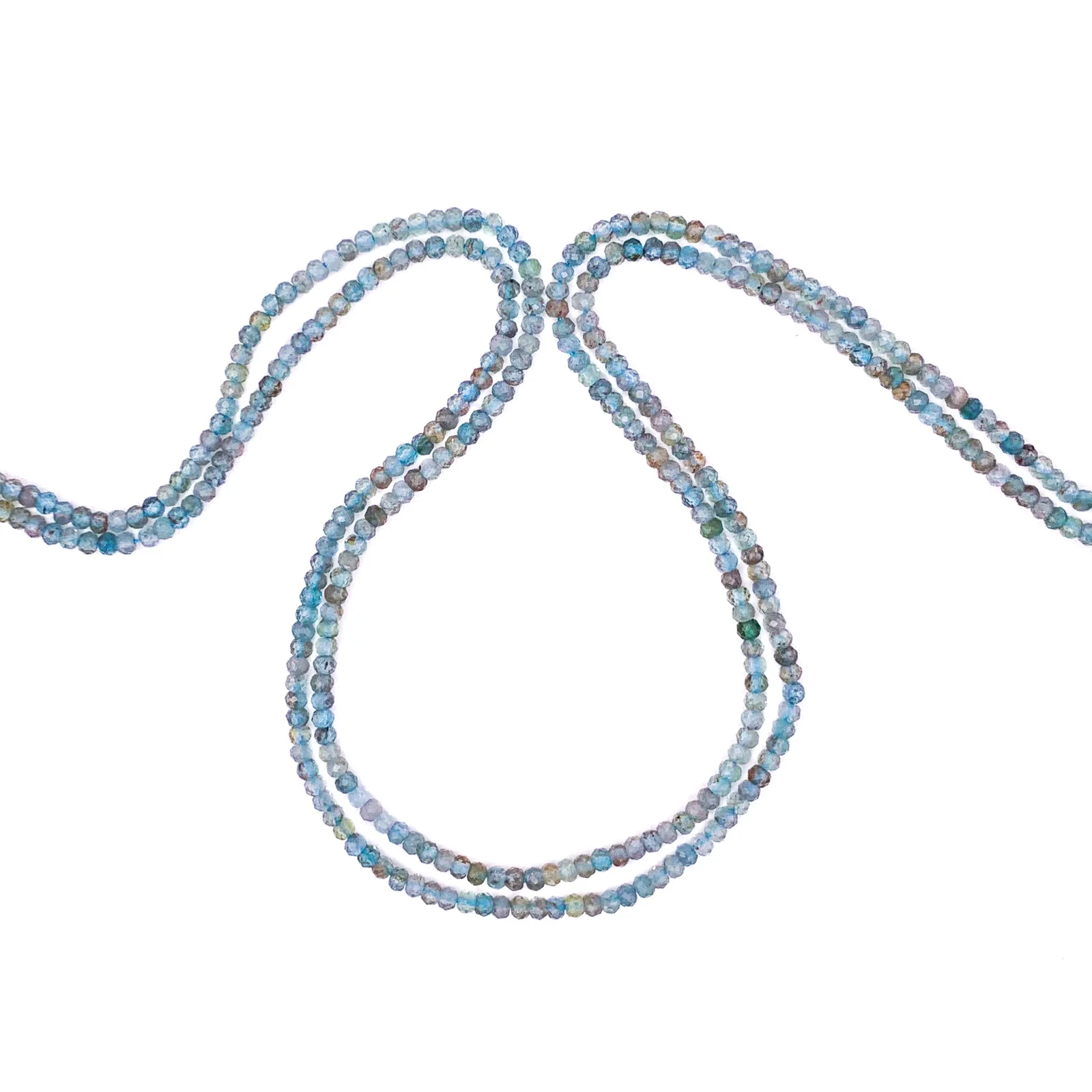 Zircon Sri Lanka 3mm Faceted Rounds Bead Strand - Image 10