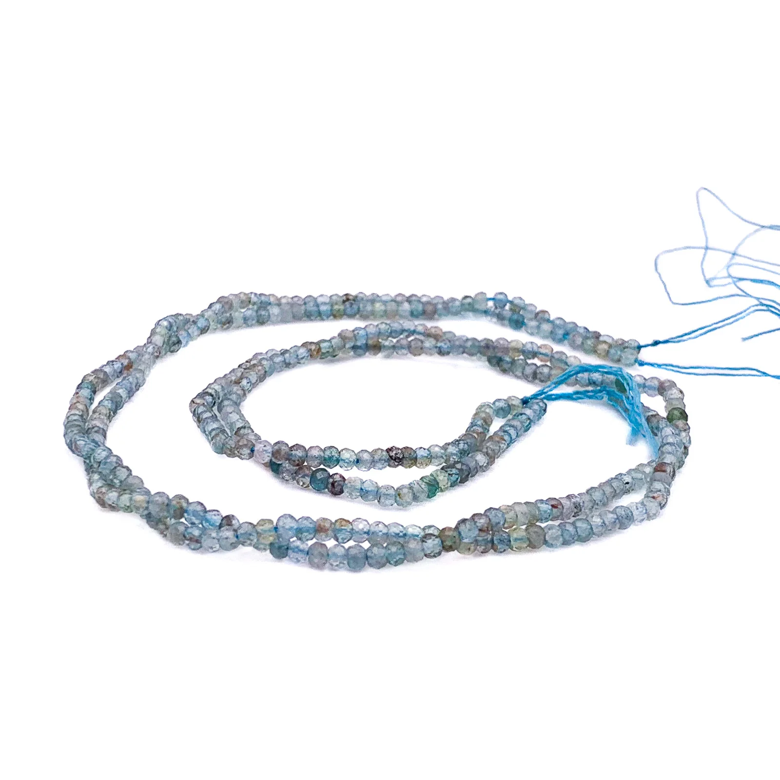 Zircon Sri Lanka 3mm Faceted Rounds Bead Strand - Image 3