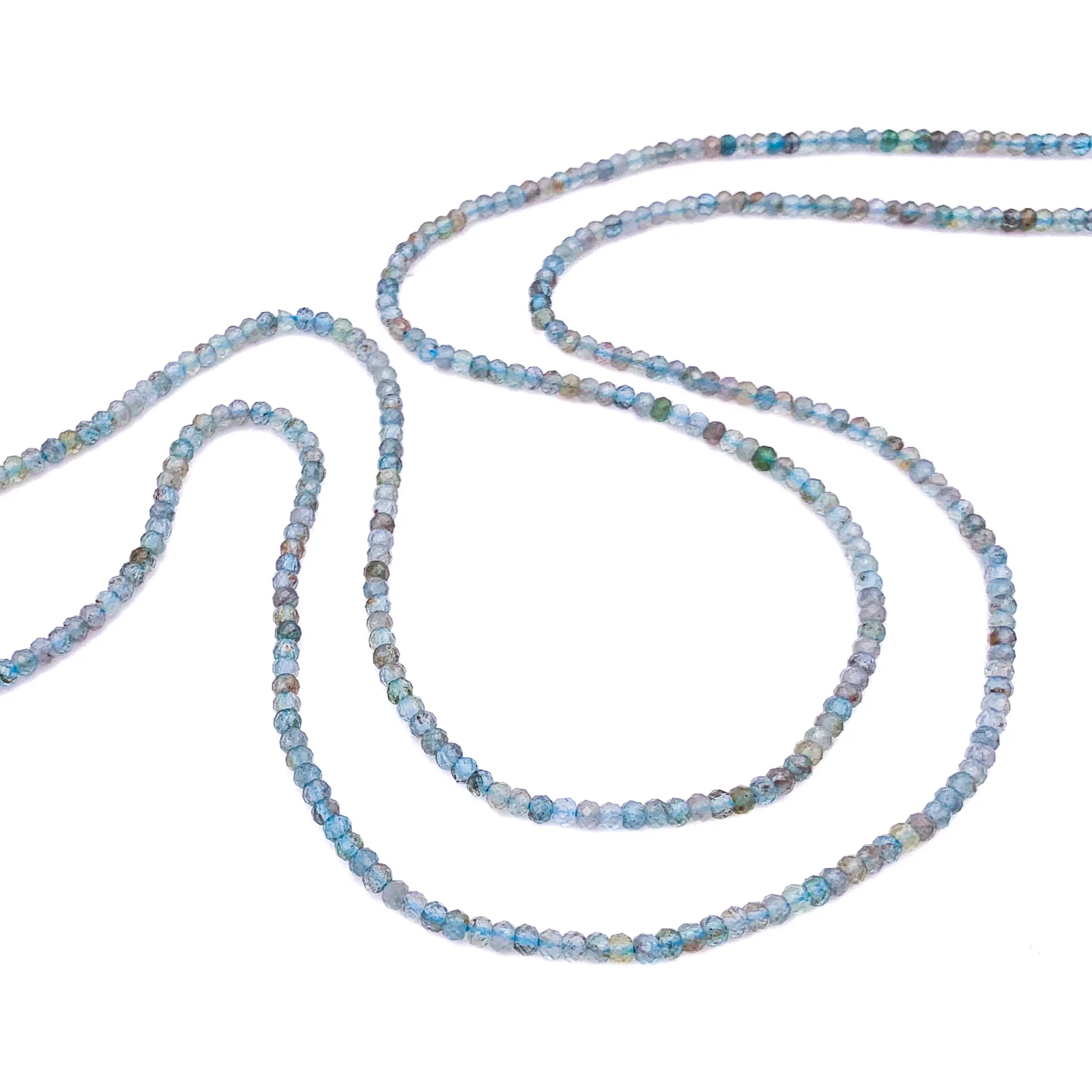 Zircon Sri Lanka 3mm Faceted Rounds Bead Strand - Image 9