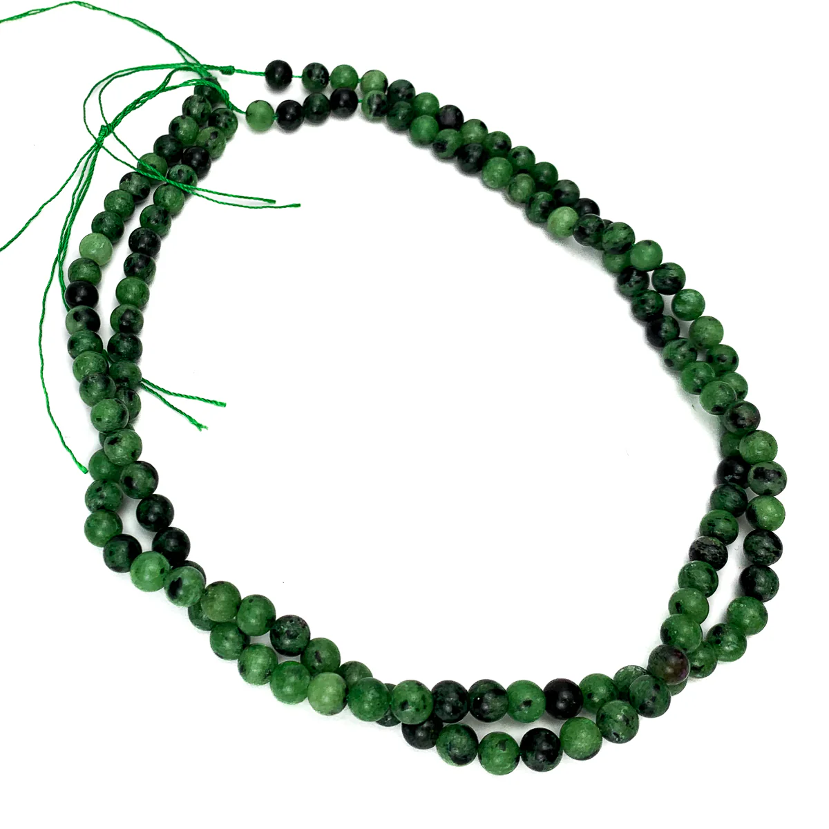 Zoisite 6mm Smooth Rounds Strand - Image 4