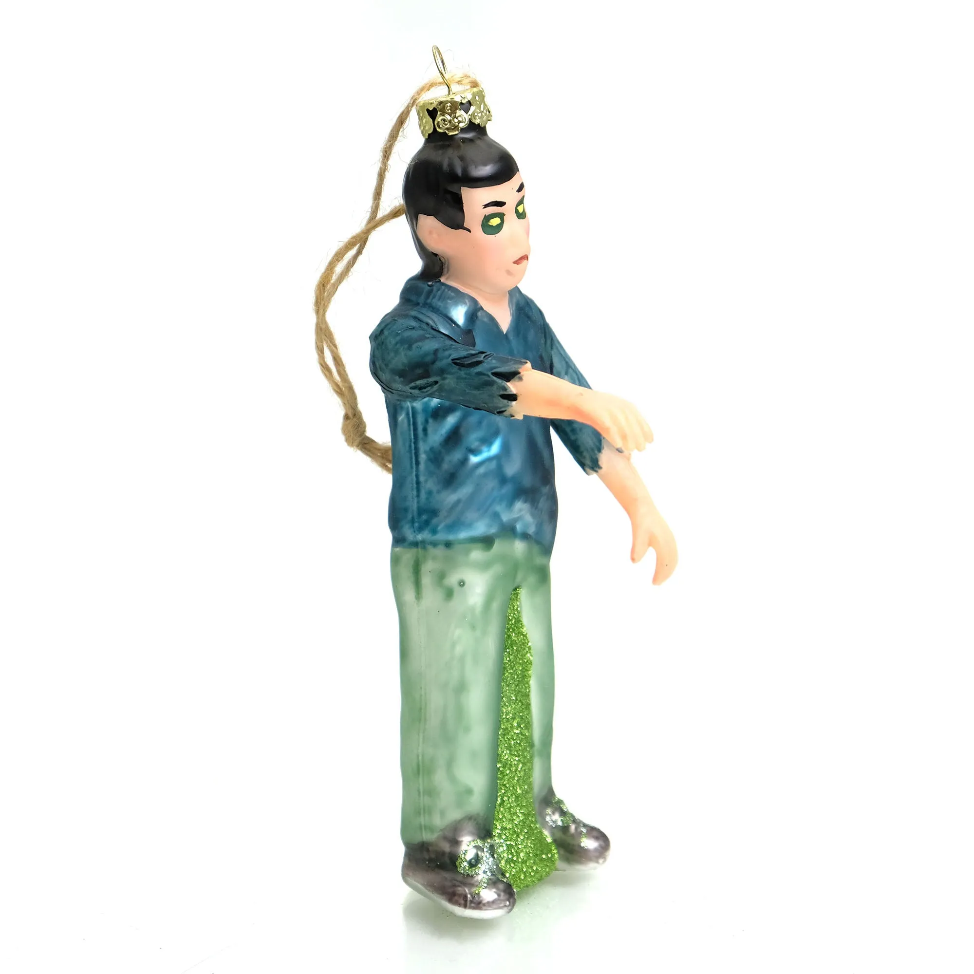 Zombie Glass Ornament - Image 2